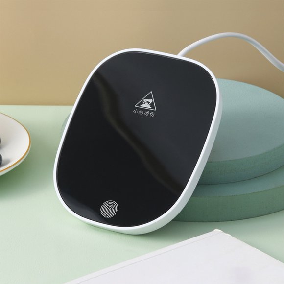 Coffee Mug Warmer, Electric Beverage Warmers For Office Home Desk Use, Smart Cup Warmer Thermostat For Hot Coffee Tea