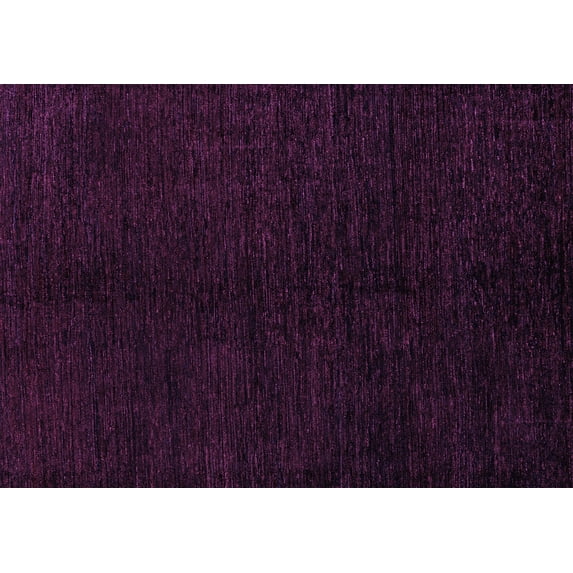 Ahgly Company Indoor Rectangle Abstract Purple Modern Area Rugs, 3' x 5'