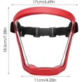thumbnail image 2 of Escudo facial, Escudo facial protector transparente, Escudos faciales completos antivaho reutilizables para protección, Escudos faciales transparentes, Protección para los ojos, 2 of 5