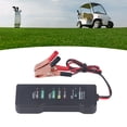 thumbnail image 4 of Battery Fault Detector, High Sensitivity Car Battery Tester Multifunctional Compact Size 6 LED Display  For 12V Auto Battery, 4 of 8