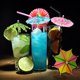 thumbnail image 4 of QPENWEI 150 sombrillas hawaianas para cócteles, púas para cócteles con sombrillas para bares Tiki, platos de frutas y fiestas de cumpleaños, colores surtidos, 4 of 5