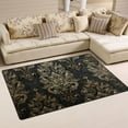 thumbnail image 3 of Carpets For Living Room Bedroom Ultra Soft Comfy Thickened Memory-Foam Indoor Carpets 2 Size Aviliable Ornate Damask, 3 of 7