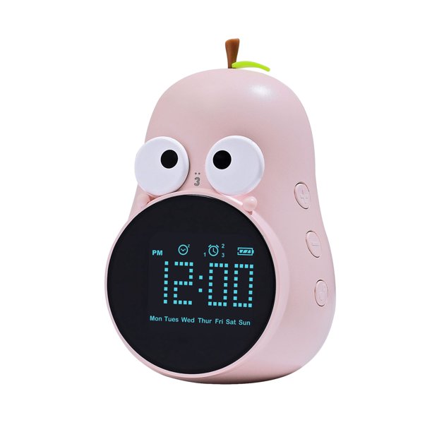 Funny Alarm Clock Cartoons Voice Chime Electronic Children's Wake
