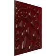 thumbnail image 2 of Ekena Millwork 19 5/8"W x 19 5/8"H Shale EnduraWall Decorative 3D Wall Panel, Gloss Merlot (12-Pack for 32.04 Sq. Ft.), 2 of 6