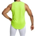 thumbnail image 5 of JTieacloth Pack of Shirts Men Men's Sports Loose Sleeveless Solid Color Fitness Sweat Running Basketball Vest, 5 of 5