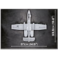 thumbnail image 4 of COBI TOYS Armed Forces A-10 Thunderbolt II Warthog Bomber Plane - Model Interlocking Building Block Set # 5812, 4 of 9