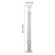 thumbnail image 2 of AURARMLET De Seguridad Telescópica Para Ventana Aluminio Ajustable Sencillo Color Plata, 2 of 8