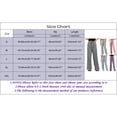 thumbnail image 3 of Women's Wide Leg Pants High Elastic Waisted in The Back Business Work Trousers Long Straight Suit Pants, 3 of 4