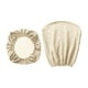 thumbnail image 2 of Funda para silla giratoria de 2 piezas, elástica, resistente al aceite, protectora para muebles Beige, 2 of 9
