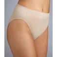 thumbnail image 3 of Women's Bali 303J Comfort Revolution Microfiber Hi-Cut Panty (Black 8/9), 3 of 8