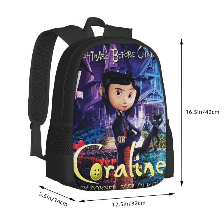 Coraline Backpack Lightweight Casual School Backpacks Bags  display picture 2
