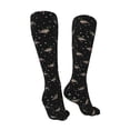 thumbnail image 3 of KLL Mallards And Snowflakes Print Cool Socks Men's Women's Crew Socks Funny Crazy Novelty Stockings, 3 of 8