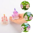 thumbnail image 2 of PAMINGONO 2Pcs Miniature Castle Decors Plastic Small Castle for Birthday and Party Decorations, 2 of 8