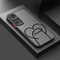 thumbnail image 1 of Cartoon Matchman For Xiaomi Redmi Note 12 Speed 11 10 9 Pro Plus Max 4G 5G Frosted Translucent Phone Case B25Fhei05 Redmi Note 10Pro Max, 1 of 6