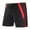 Red, variant on Fashion Mens Swim Trunks Hot Spring Plus Size Anti-awkward Adult Solid Color Swimming Shorts,Red