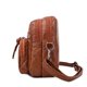 thumbnail image 3 of Bolso de hombro mini bolso cruzado | Bolso de cuero lavado con diseño de múltiples compartimentos | Correa ajustable | Soporte para teléfono celular de gran capacidad | Monedero | 23x19x11cm, 3 of 7