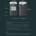 thumbnail image 5 of Travel-Friendly Alcohol Breathalyzer Alcohol Tester for High Alcohol Content, 5 of 16