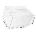 thumbnail image 2 of FUTUREORYY Pañuelos Acrílico Transparente Con Ahorrador De Espacio Para Hogar Y Oficina, 2 of 8