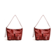 thumbnail image 1 of 26025 Bolso Bandolera PU Con Dos Bolsillos Y Nicho Moderno Y Versátil para Mujer (rojo), 1 of 9