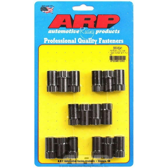 ARP Rocker Arm Adjusting Nut 3/8-24" Thread 16 pc P/N 300-8241