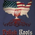thumbnail image 3 of CafePress - American Polish Roots Long Sleeve Dark T Shirt - Long Sleeve Dark T-Shirt, 3 of 4