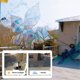 thumbnail image 4 of Inteprter Paquete de 3 adhesivos adhesivos para espejos interiores con película para ventana Decoración del hogar, 4 of 6