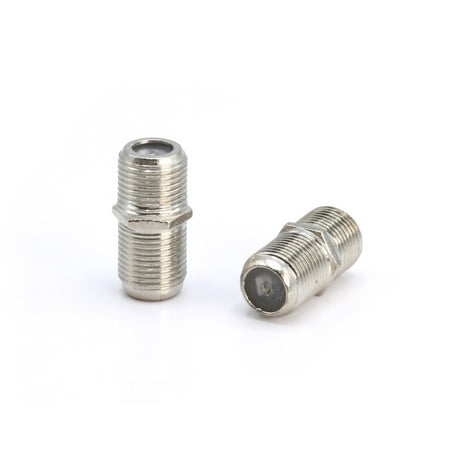 THE CIMPLE CO - Cable Extension Coupler Connects Two Coaxial Video Cables, for Coax F81 (female to female) 1GHz Cable TV, and Cable Internet Rated (4