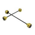 thumbnail image 1 of Miulika Wheel Fork Axle Frame Sliders Cap Crash golden, 1 of 9