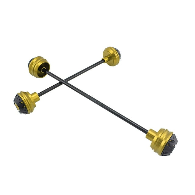 Miulika Wheel Fork Axle Frame Sliders Cap Crash golden