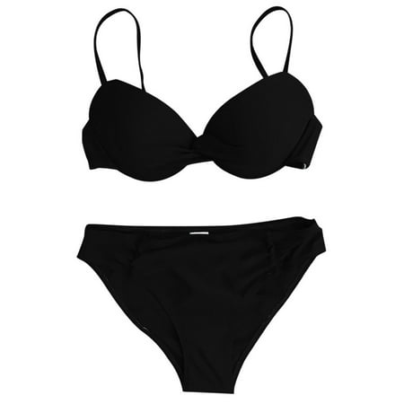 

Womens swimsuits Women s Fashion Separate Bikini With Bra Pads No Steel Bra Swimsuit Fragarn