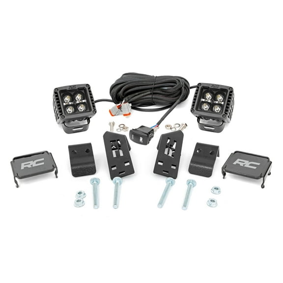 Rough Country 2" White DRL LED Kit for Polaris RZR PRO XP - 93080