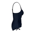 thumbnail image 3 of Traje de Baño Ocean Pacific para Mujer Tankini con Escote Cuadrado, Tirante Ancho y Cintas en Costado Negro Talla CH 2 Piezas, 3 of 4