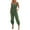 Army Green, variant on lulshou Jumpsuits for Women, Women's Fashion Solid Color Casual Suspender Jumpsuit Women's Jumpsuits, Rompers & Overalls, Green L