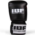 thumbnail image 2 of Gants de boxe Iron Body Fitness série Training, 10 oz, rouge et noir, 2 of 9