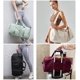 thumbnail image 5 of LHSHID Duffel Bag for Women Large Waterproof Gym Bag Lightweight Travel Overnight Shoulder Bag Training Bag with Shoe Compartment, 5 of 6