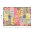 thumbnail image 5 of Pioneer Flower Floral Print Flannel Non Slip Door Rugs,Washable Door Mats Indoor,Decorative Door Mats,Dirt-Resistant and Absorbent Doormat for Entrance,Bedroom,Kitchen,Bathroom,23.5"x16", 5 of 5