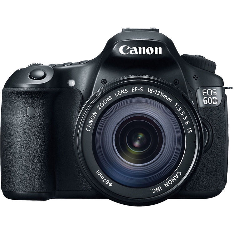Canon EOS 60D DSLR with 18-135mm Lens | APS-C 18MP, HD Video