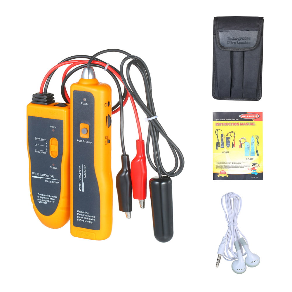 Anti-jamming Underground Cable Tracker Detector Tester Wire Locator 110V Only 