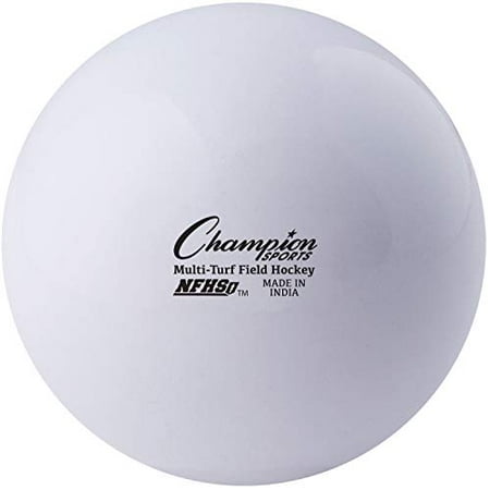 Champion Sports Fhb1wh Field Hockey Balls (Pack 12) White