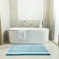 thumbnail image 3 of Ultra Soft Chenille Bathroom Rug, Dry Fast Non Slip Bathmat, Turquoise 26 x 44 inches，1 Pack, 3 of 4