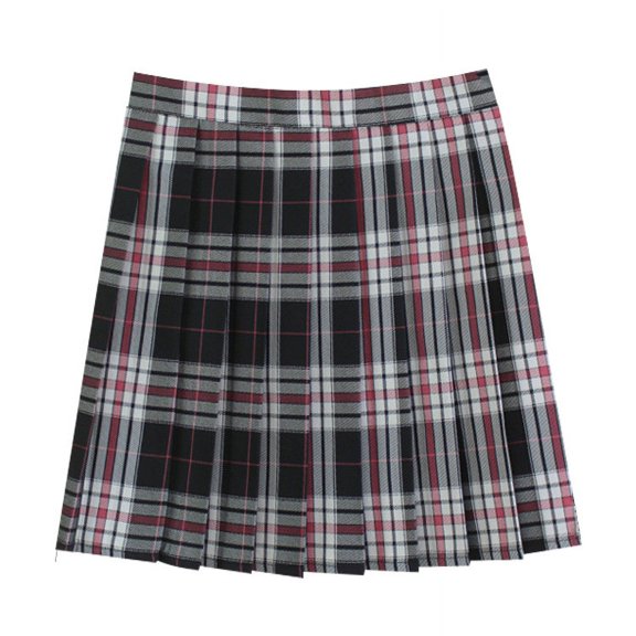 Cavosen Plaid Pleated Skirts for Women Mini Skirts A Line Short Skirts Elegant Workout Cocktail Party Skirt
