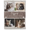 thumbnail image 2 of Couverture Commémorative Personnalisée pour Chat, 2 of 6