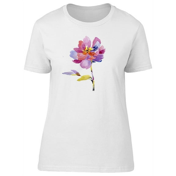 Taffy Colored Flower Tee Women's -Image by Shutterstock