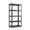 Black+ Gray#2, variant on 20-30 Gallon Fish Tank Stand - Metal Aquarium Stand, 34 "W x 18 "D x 31"H Adjustable Heavy Duty Reptile Tank Stand, Adjustable 3-Tier Fish Tank Rack Shelf for Home Office, Tank Not Included
