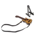 thumbnail image 1 of 1/12 Casa de Guitarra de en Miniatura con Soporte, Modelo de Instrumento, 1 of 9
