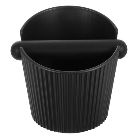 

Zehuanyu 1pc Coffee Grounds Bucket Coffee Grounds Dump Bin Waste Bucket for Cafe (Black)