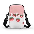thumbnail image 2 of HELLHERO Strawberry Pattern Women Messenger Bag for Adults Leakproof Sling Bag Polyester 2 Layers, 2 of 7