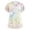 Multicolor, variant on Womens Scrub Tops Working Uniform V Neck Short Sleeve Multi Pocket Shirts