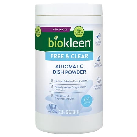 Biokleen Free Clear Dishwashing Detergent 64 Loads Powder biokleen-free-clear-dishwashing-detergent-64-loads-powder