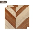 thumbnail image 3 of Peel and Stick Floor Wall Tiles Sticker 10Pack 8"x8" Self-Adhesive Flooring Tiles for Home Decor Beige+Brown, 3 of 6